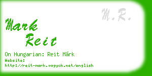 mark reit business card